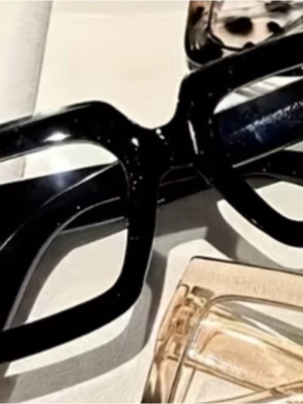 Classic Black Statement Women's Fashion Glasses